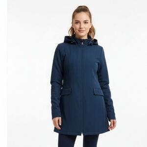 CLEO‎ Women's Dark Teal Full Zip Coat Jacket Removable Hood Outerwear XS Petite